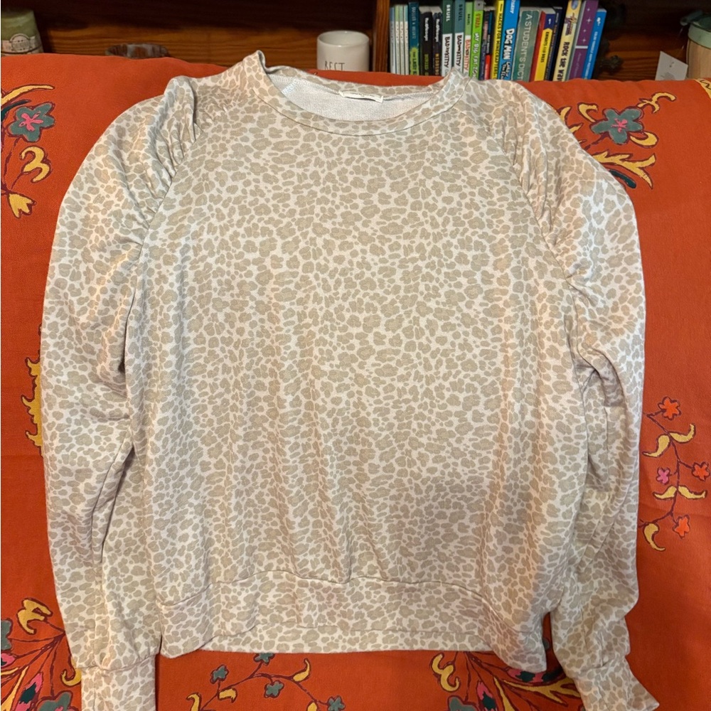 Leopard Print Women's Blouse
